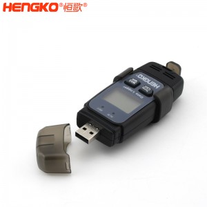 恒歌藥品儲運溫濕度物聯(lián)網(wǎng)自動監(jiān)測系統(tǒng)，自動保存數(shù)據(jù)usb藥房溫濕度記錄儀溫濕度校驗專用儀表