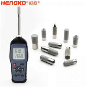 手持式溫濕度標(biāo)準(zhǔn)器 探頭可拆換HG970溫濕度測量儀