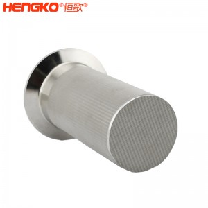 耐高溫可定制微米多孔絲網(wǎng)粉末燒結304 316 316L不銹鋼金屬濾芯濾可重復使用 過濾系統(tǒng)用