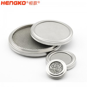 恒歌醫(yī)用級不銹鋼316L金屬0.2-100微米空氣過濾器吸氧醫(yī)療設備可用