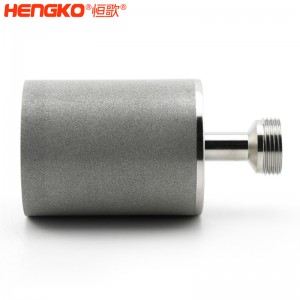 廠家定制不銹鋼粉末燒結氣泡石擴散器_孔隙均勻透氣性好用于水族館水培養(yǎng)殖