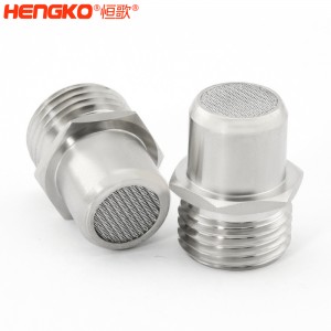 廠家直銷微米級不銹鋼304/316L濾帽燒結(jié)多孔氣泡金屬濾芯工業(yè)系統(tǒng)可用