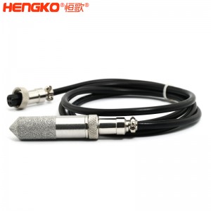 廠家生產(chǎn)RHT2X系列溫濕度探測(cè)儀帶耐高溫耐腐蝕IP65級(jí)防水不銹鋼探頭