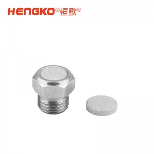 恒歌金屬氣動消音器用于電磁閥、氣缸、空壓機等設(shè)備消音降噪