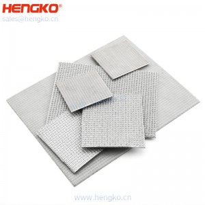 制造商生產(chǎn)不銹鋼316L燒結(jié)絲網(wǎng)濾板濾芯微納米級(jí)耐腐蝕石油過(guò)濾用