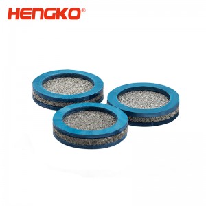 恒歌工業(yè)級燒結316不銹鋼真空過濾片_孔隙均勻分布合理不銹鋼濾芯可用真空管道