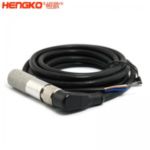 RHT系列高濕度雙防水土壤溫濕度傳感器探頭高靈敏高精度，用于溫室花園測量