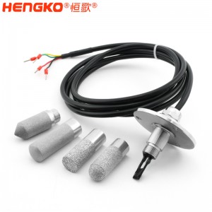 HT801p系列一體溫濕度探頭_法蘭盤(pán)安裝便捷高精度溫濕度傳感器探頭